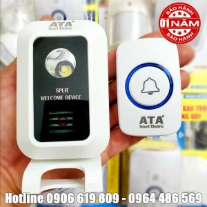 Bộ chuông không dây dùng pin cao cấp ATA AT-918PIN