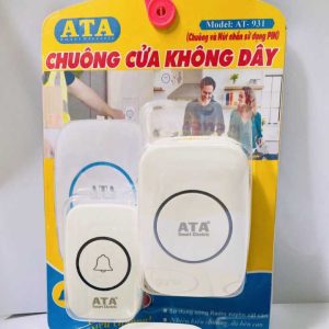 Bộ chuông cửa không dây dùng pin đa năng ATA AT-931