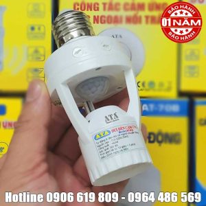 Chui đèn xoáy vặn cảm ứng hồng ngoại ATA AT-618