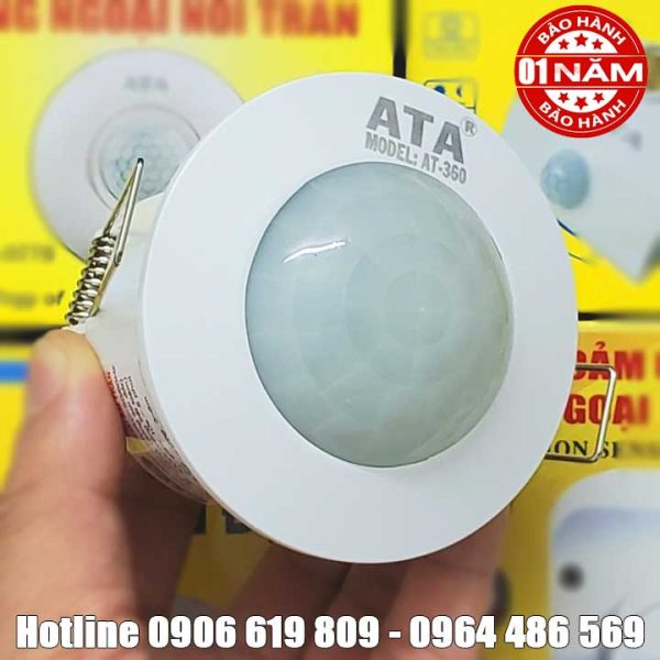 Công tắc cảm ứng hồng ngoại lắp âm trần ATA AT-360