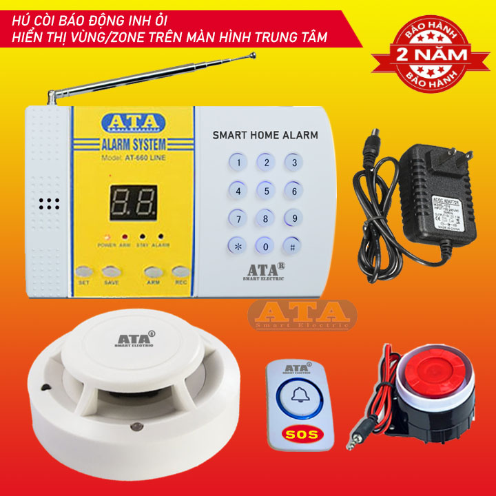 Hệ thống báo cháy không dây ATA FAS-01